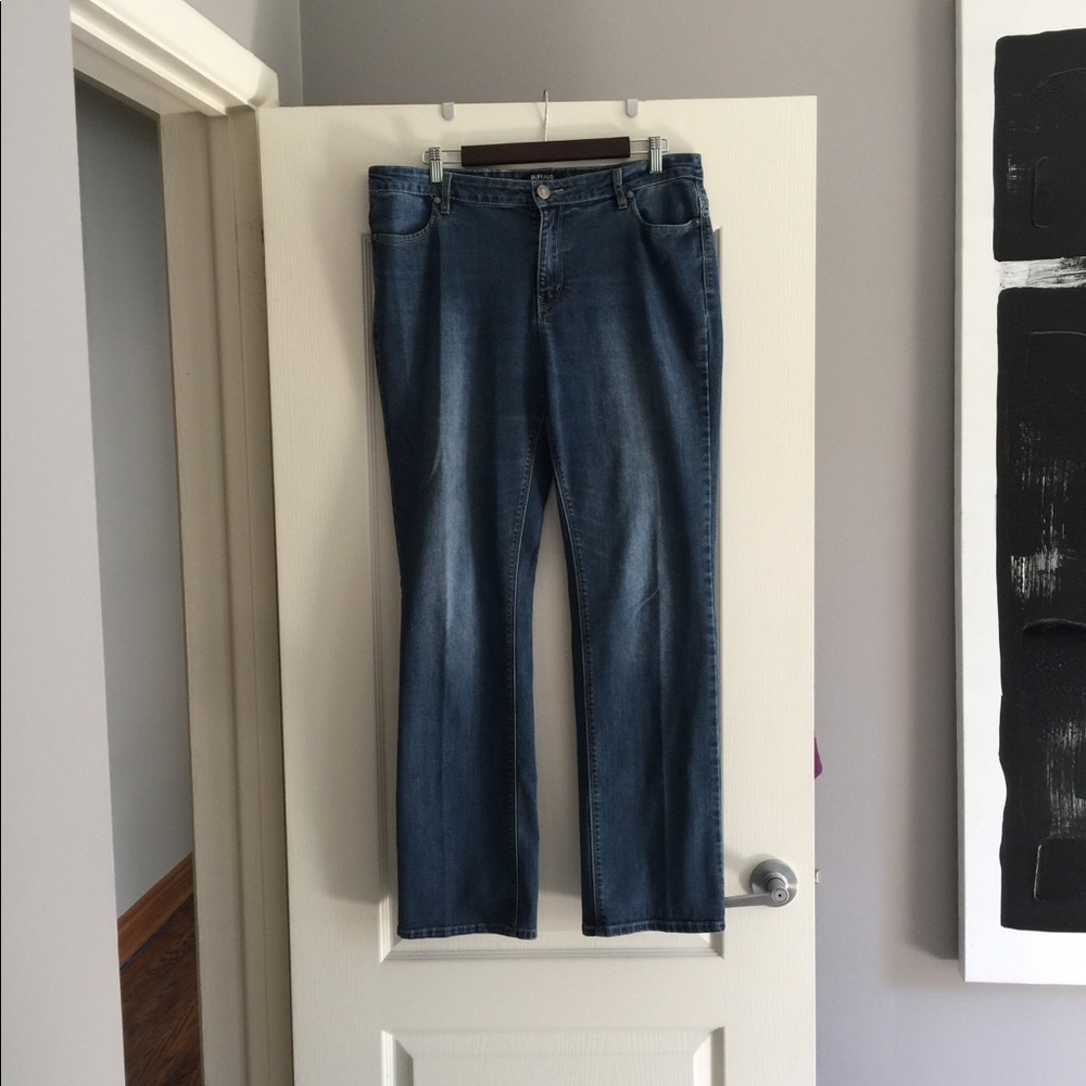 3 FOR $30 Buffalo straight leg stretch jeans